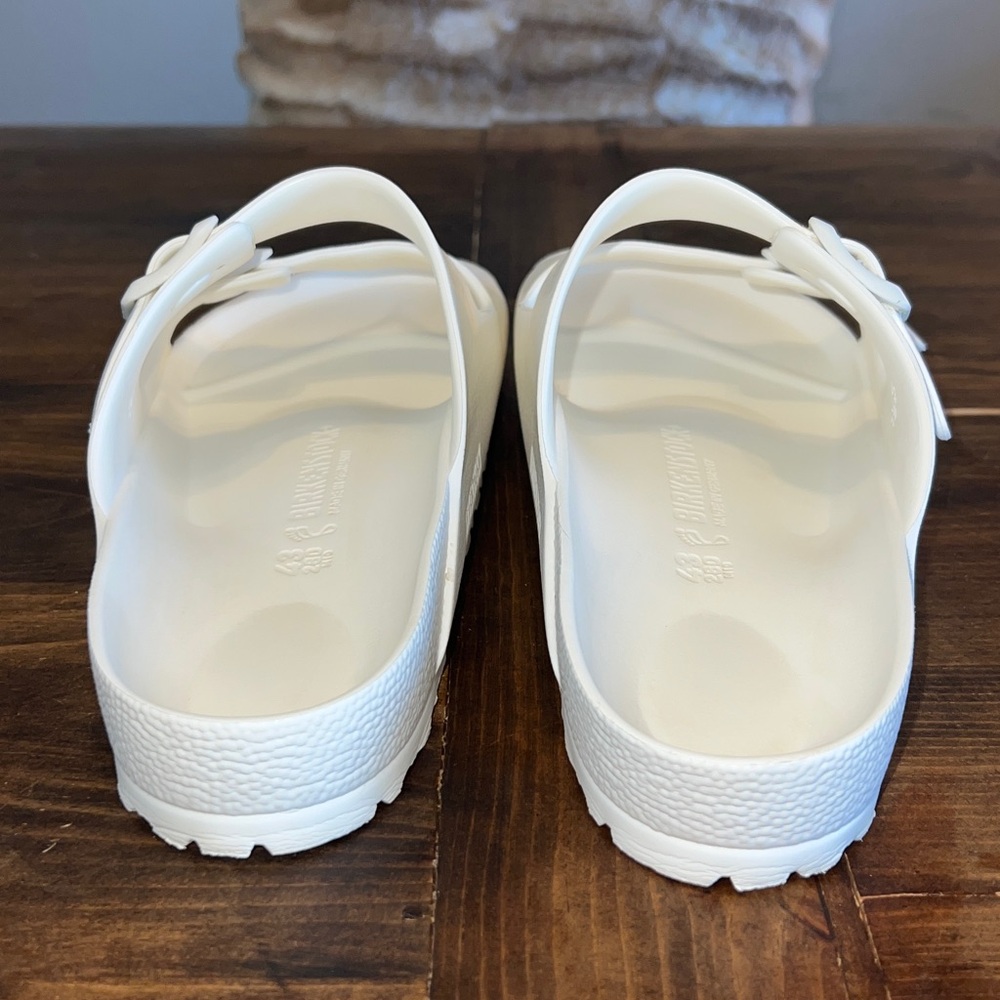 Birkenstock White Arizona Essentials Slide Sandals EVA | EU: 43 M: 10-10.5 W: 12 - Picture 5 of 14